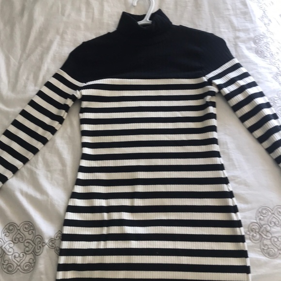 Topshop bodycon striped dress - Picture 2 of 2